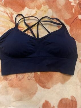 Navy Blue sports Bra 38C